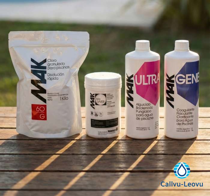 Químicos MAK para el cuidado del agua