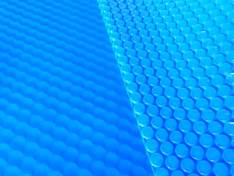 Celdas de aire de la manta térmica