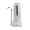 Purificador de agua DVIGI AS PLUS sobre mesada, blanco y plata