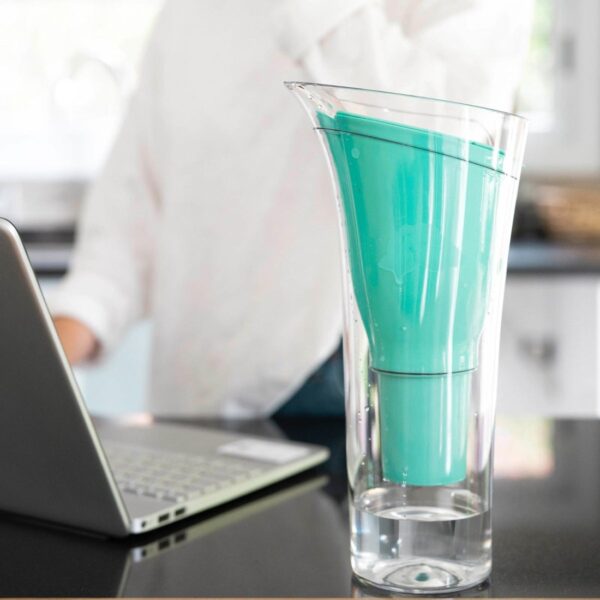 Jarra purificadora DVIGI SENSE Glass, verde