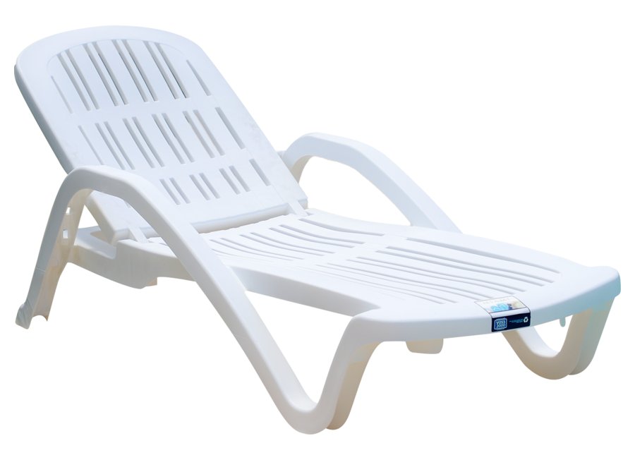 Reposera Miami VOSS2000 blanca