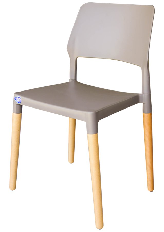 Silla Niza VOSS2000 con patas de madera